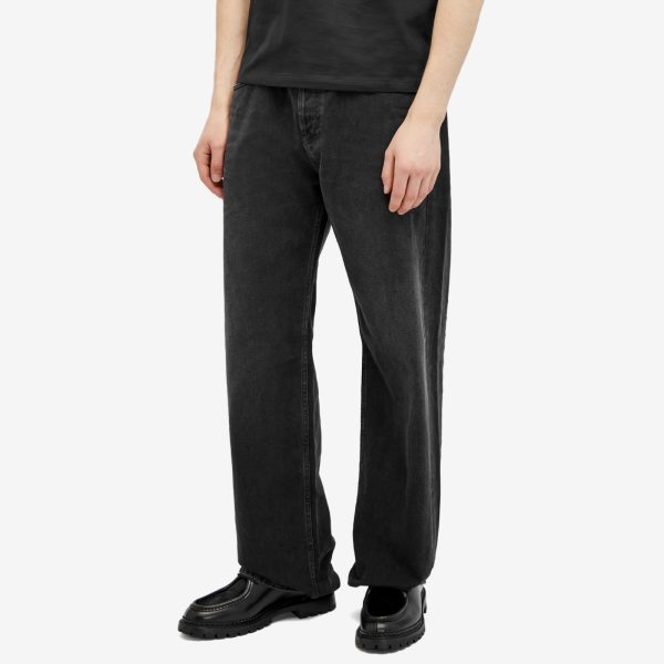 Saint Laurent Relaxed Straight Leg Jean