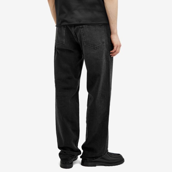 Saint Laurent Relaxed Straight Leg Jean