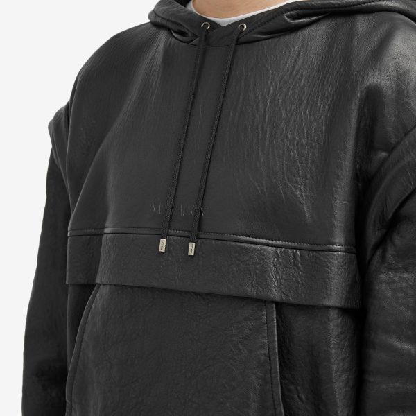 Saint Laurent Leather Hoodie