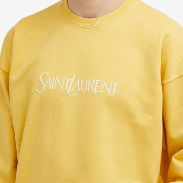 Saint Laurent Logo Sweatshirt