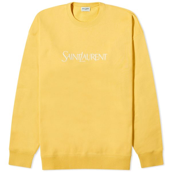 Saint Laurent Logo Sweatshirt