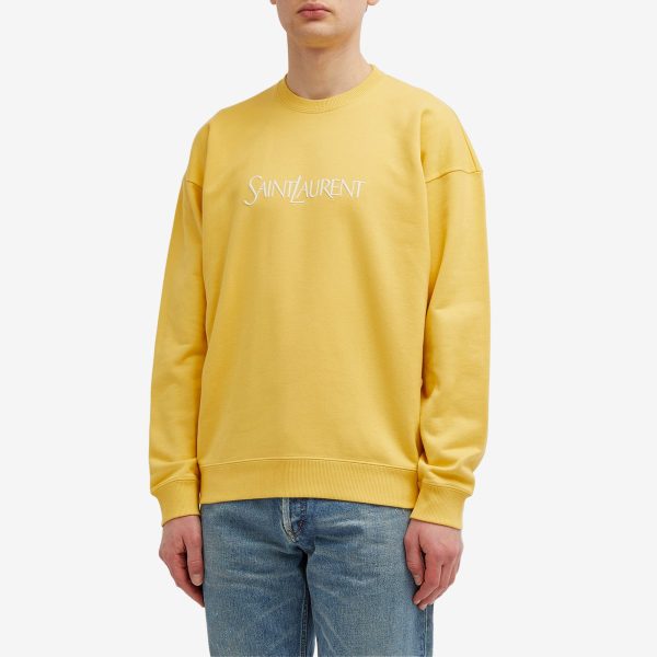 Saint Laurent Logo Sweatshirt