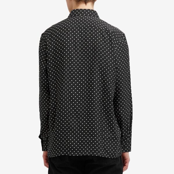 Saint Laurent Polka Dot Shirt