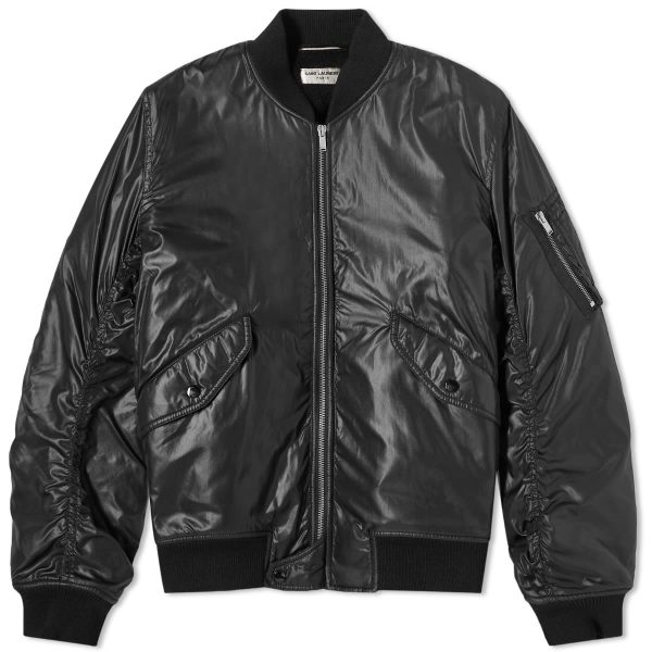 Saint Laurent Nylon Bomber Jacket