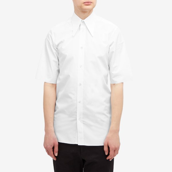 Maison Margiela Short Sleeve Poplin Shirt