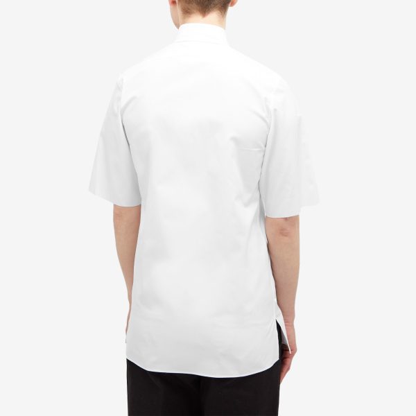 Maison Margiela Short Sleeve Poplin Shirt