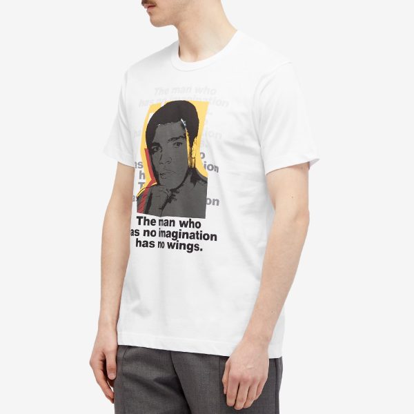 Comme des Garçons SHIRT x Andy Warhol Muhammad Ali T-Shirt