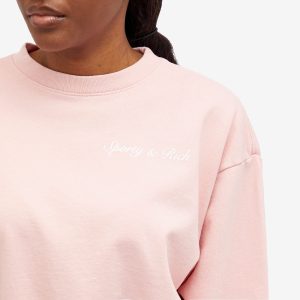 Sporty & Rich Syracuse Cropped Crew Sweat