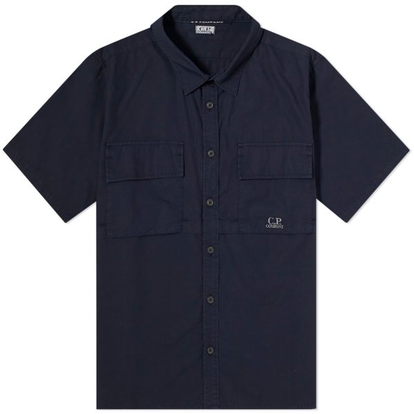 C.P. Company Cotton Ripstop Short Sleeve Shirt