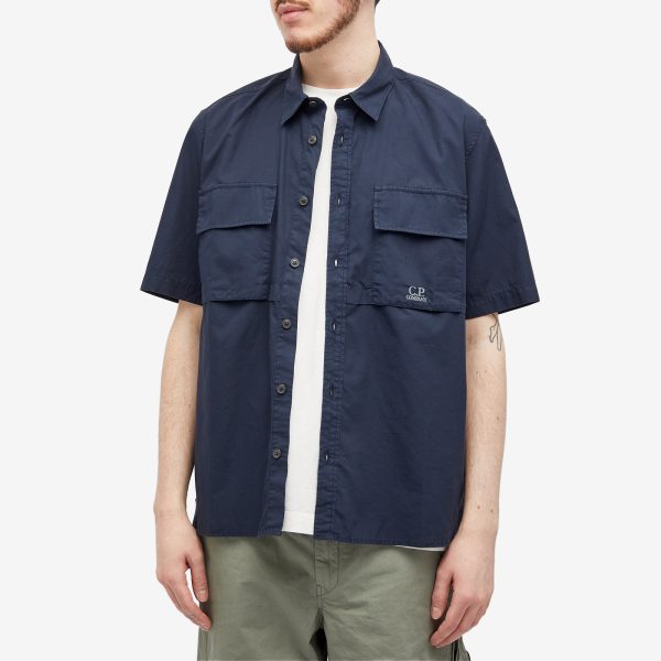 C.P. Company Cotton Ripstop Short Sleeve Shirt