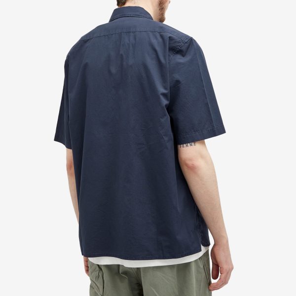 C.P. Company Cotton Ripstop Short Sleeve Shirt