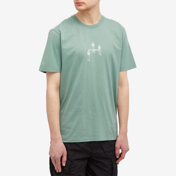 C.P. Company 30/1 Jersey Relaxed Graphic T-Shirt