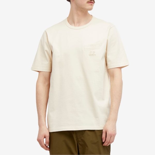 C.P. Company 30/2 Mercerized Jersey Twisted Pocket T-Shirt