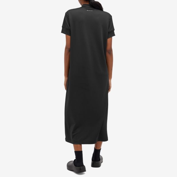 Snow Peak Quick Dry Sweatshirt Midi Dress