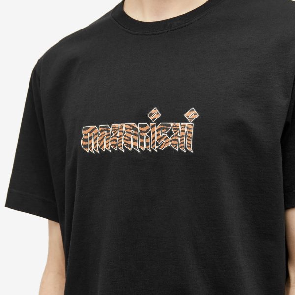 Maharishi Tiger Fur Calligraphy T-Shirt