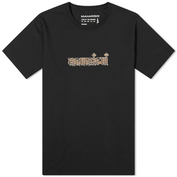 Maharishi Tiger Fur Calligraphy T-Shirt