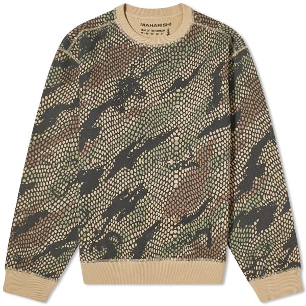 Maharishi Organic Camo Crew Sweatshirt