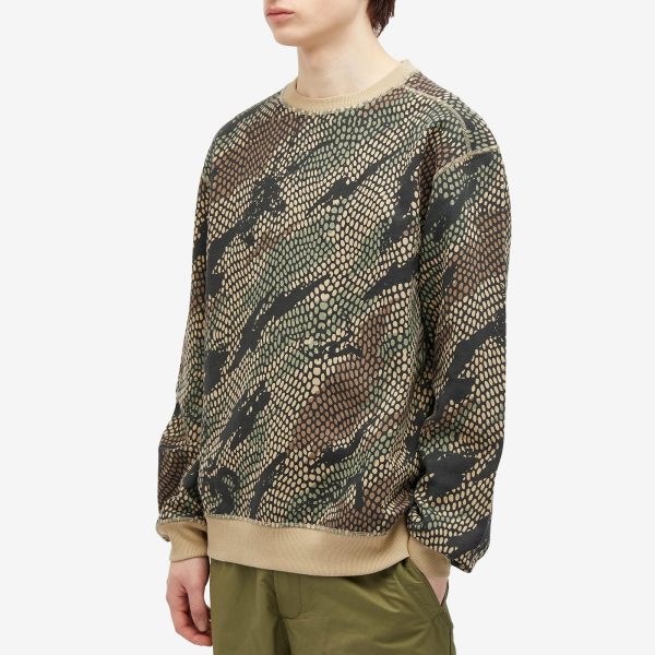 Maharishi Organic Camo Crew Sweatshirt