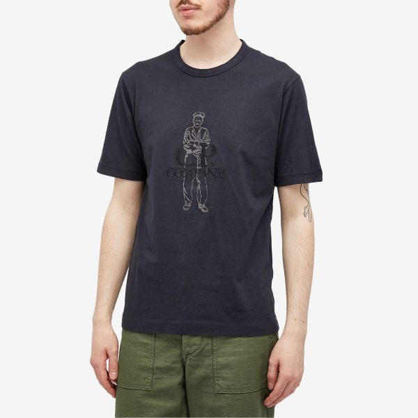 C.P. Company Large Sailor T-Shirt