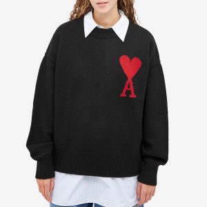 AMI ADC Large Crew Knit Sweater