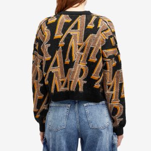 AMIRI All Over Logo Cardigan