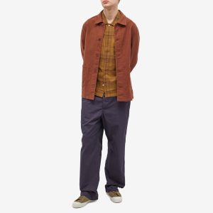 Folk Check Patch Shirt