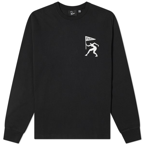 By Parra Neurotic Flag Long Sleeve T-Shirt