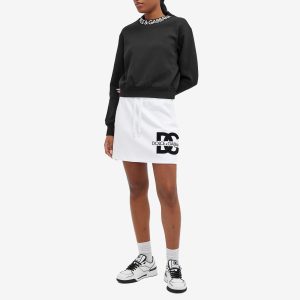 Dolce & Gabbana Logo Sweat Skirt