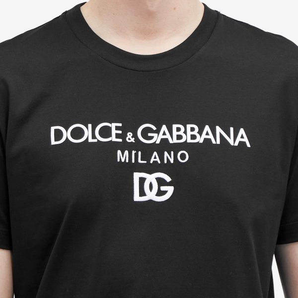 Dolce & Gabbana Logo Crew Neck T-Shirt