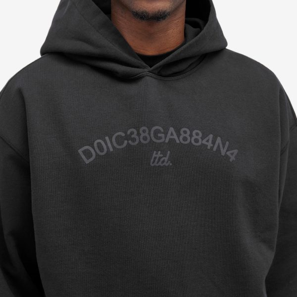 Dolce & Gabbana Number Logo Hoodie