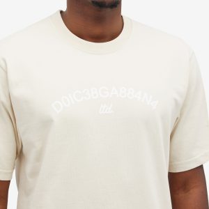 Dolce & Gabbana Number Logo T-Shirt