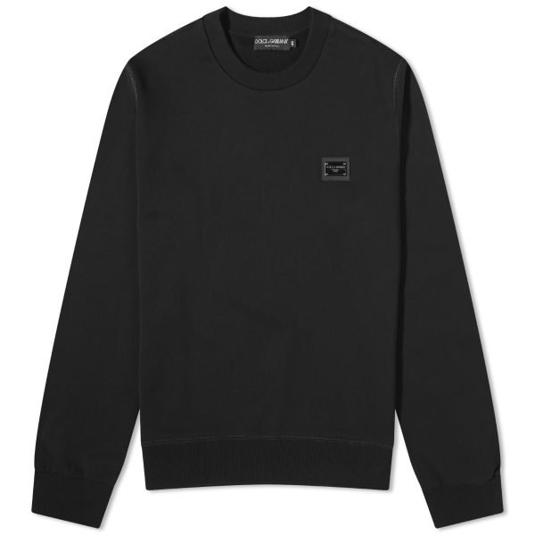 Dolce & Gabbana Plate Crew Sweat