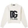 Dolce & Gabbana Large Logo Chunky Knit
