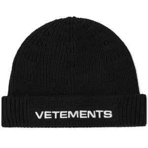 VETEMENTS Logo Beanie Hat