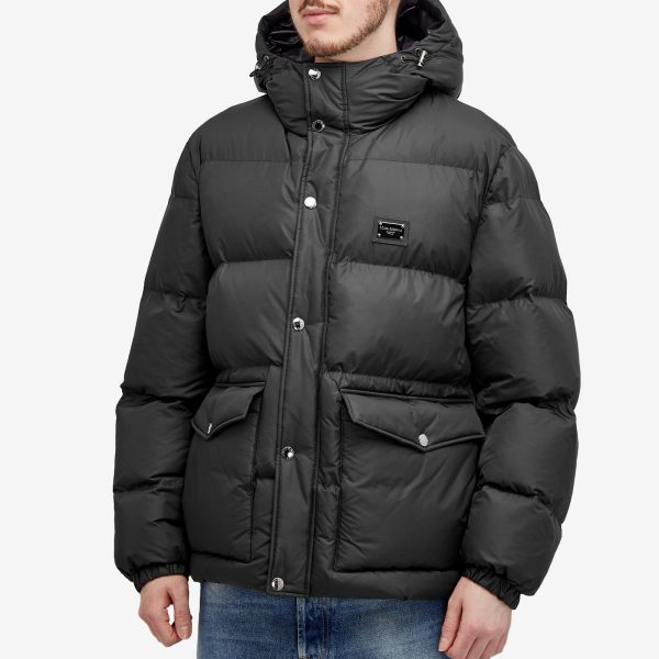 Dolce & Gabanna Plate Down Jacket