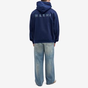 Marni Floral Logo Hoodie