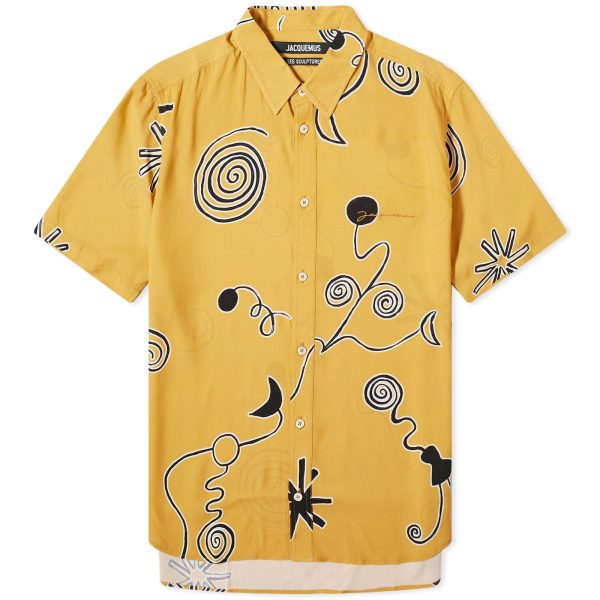 Jacquemus Melo Spiral Short Sleeve Shirt