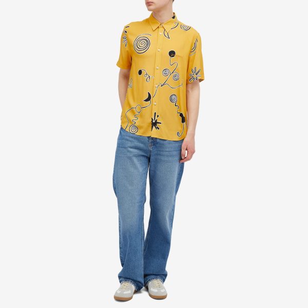 Jacquemus Melo Spiral Short Sleeve Shirt