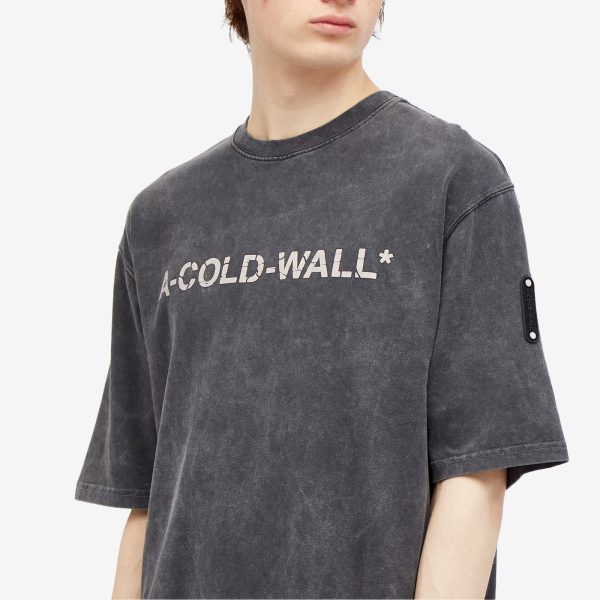 A-COLD-WALL* Overdye Logo T-Shirt