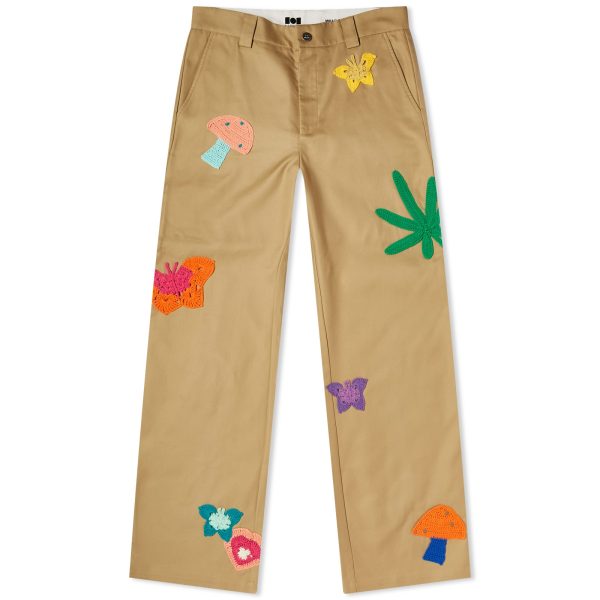 Nahmias Patchwork Worker Pants