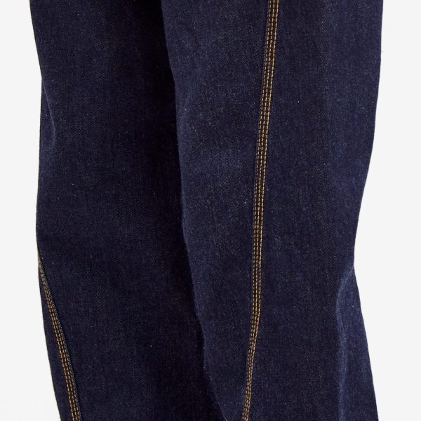 Lanvin Twisted Denim Jeans