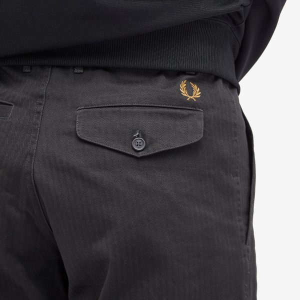 Fred Perry Herringbone Utility Trousers