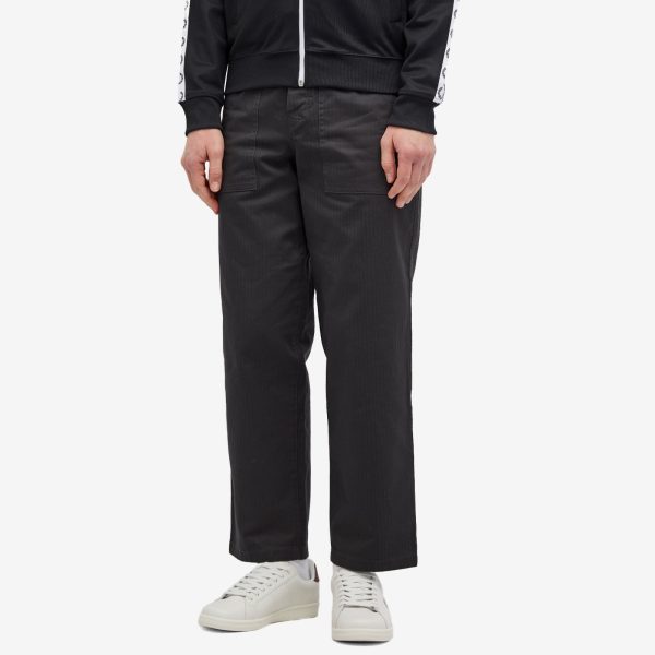 Fred Perry Herringbone Utility Trousers