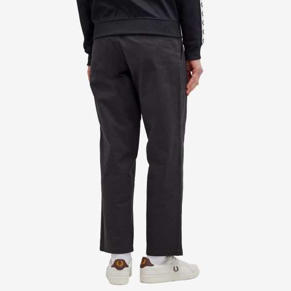 Fred Perry Herringbone Utility Trousers