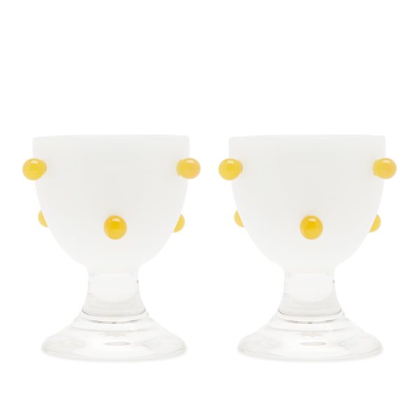 Maison Balzac Pomponette Egg Cups - Set of 2