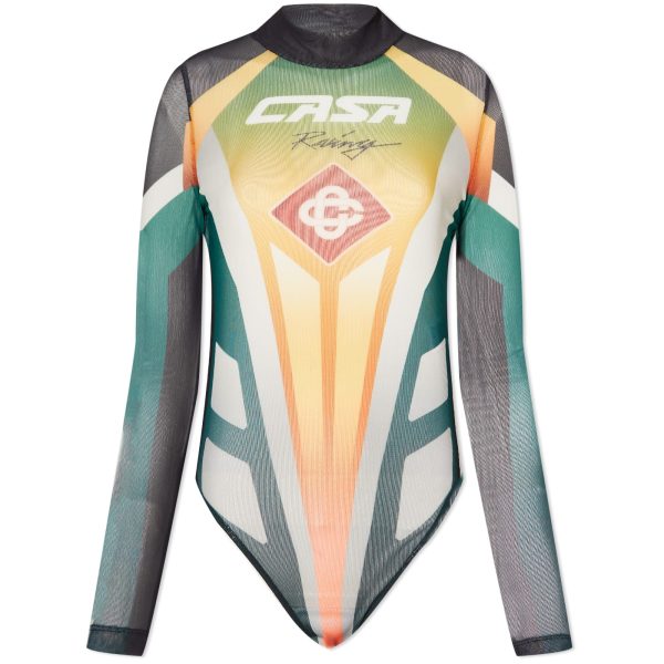 Casablanca Casa Racing Mesh Bodysuit