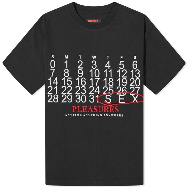 Pleasures Calendar Heavyweight T-Shirt