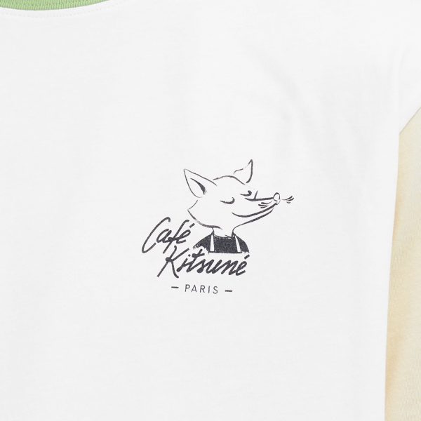 Café Kitsune Colorblock Relax T-Shirt