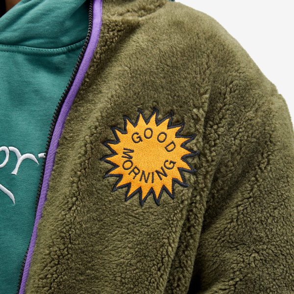 Good Morning Tapes Reversibe Polar Fleece Jacket