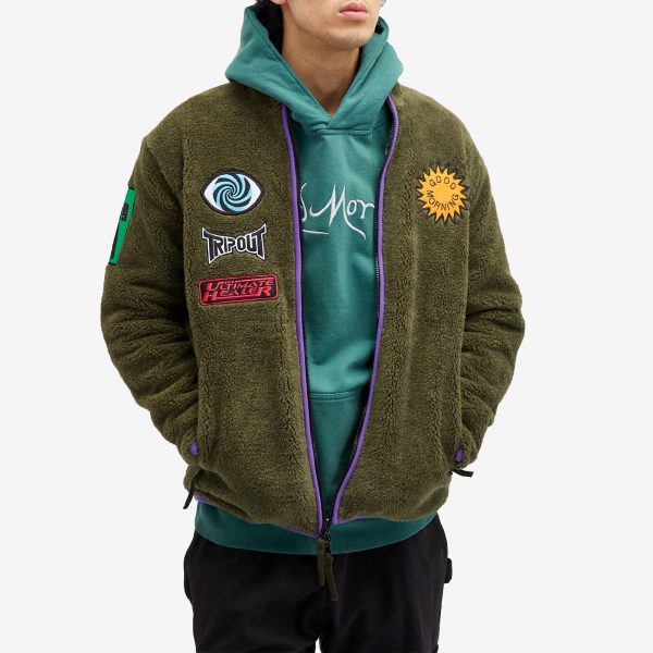 Good Morning Tapes Reversibe Polar Fleece Jacket